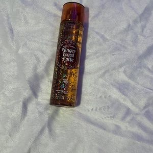Gingerbread latte bath and Bodyworks spray